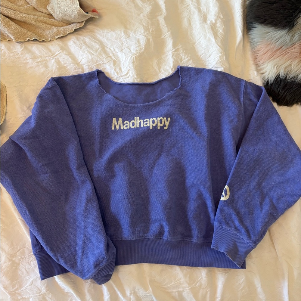Purple madhappy crewneck